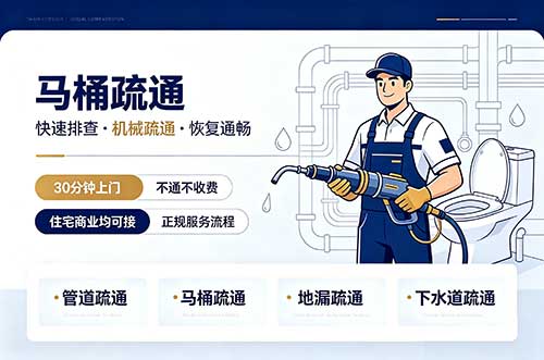 河池马桶疏通